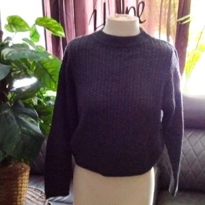 Universal Thread Pullover Sweater Smokey Gray